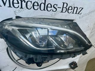 MERCEDES-BENZ C CLASS W205 ΦΑΝΑΡΙ ΕΜΠΡΟΣ ΔΕΞΙ LED INTELLIGENT LIGHT SYSTEM A2059069601-thumb-1