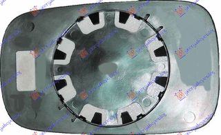 Carro Κρύσταλλο Καθρέφτη Μπλε Θερμαινόμενο (CONVEX GLASS) κατάλληλο για RENAULT LAGUNA 2000-2007 (KG0/KG1) - Δεξί - 1 Τεμ