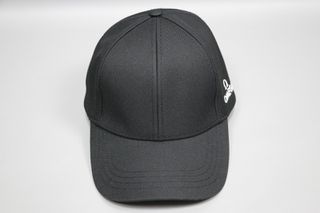 OMEGA Black Baseball Cap Adjustable Embroidered Logo Authentic VIP Hat-thumb-4