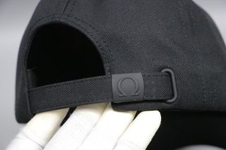 OMEGA Black Baseball Cap Adjustable Embroidered Logo Authentic VIP Hat-thumb-8