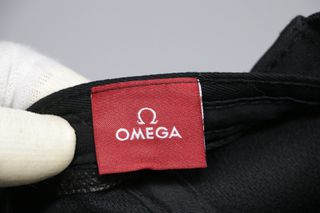 OMEGA Black Baseball Cap Adjustable Embroidered Logo Authentic VIP Hat-thumb-11