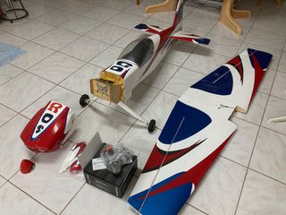 Αεροπλάνα 2025 Great Planes cap 232 κομπλε με Ephil 38cc Pro (auto start)