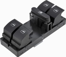 Carro Διακόπτης ΠΑΡΑΘΥΡΟΥ Εμπρός (Τετραπλός) (10pin) κατάλληλο για VW PASSAT 2011-2015 (362/365) / 1K4959857B - Αριστερό - 1 Τεμ