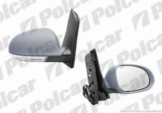 Carro ΚαθρέφτηΣ ΗΛΕΚΤΡΙΚΟΣ ΘερμαινόμενοΣ Βαφόμενος (Με Φλας) (ASPHERICAL GLASS) κατάλληλο για VW GOLF PLUS 2004-2009 (5M1/521) / 5M1857508AS - Δεξί - 1 Τεμ