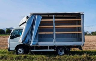 Καρότσα Mitsubishi 2023 FUSO 3S15 CANTER EURO6-D ΚΟΥΡΤΙΝΑ ΣΤΕΝΟ-thumb-4