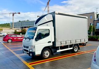 Καρότσα Mitsubishi 2023 FUSO 3S15 CANTER EURO6-D ΚΟΥΡΤΙΝΑ ΣΤΕΝΟ