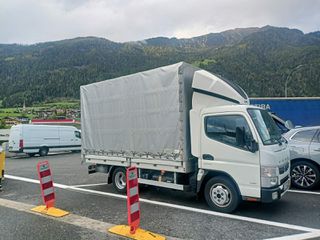 Καρότσα Mitsubishi 2023 FUSO 3S15 CANTER EURO6-D ΚΟΥΡΤΙΝΑ ΣΤΕΝΟ-thumb-2