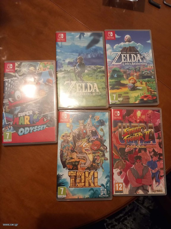 Nintendo swich + games