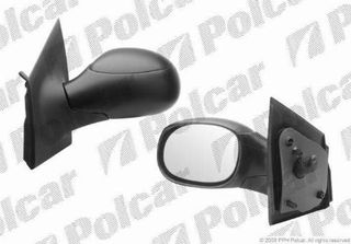 Carro ΚαθρέφτηΣ Μηχανικός (FLAT GLASS) κατάλληλο για LANCIA ZETA 1994-2002 (22) / 8148CK - Αριστερό - 1 Τεμ
