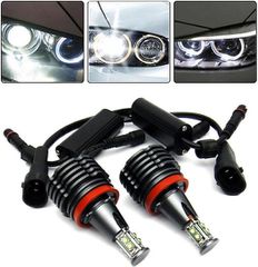 Λαμπτήρες LED Kit Angel Eyes CanBus H8 12V 40W για BMW E82 / E87 / E90 / E91 / E92 / E93 / E60 / E61 / E63 / E64 / E84 Λευκό GTLED-thumb-1