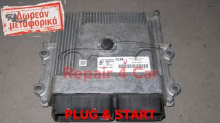 ΕΓΚΕΦΑΛΟΣ ΚΙΝΗΤΗΡΑ PEUGEOT CITROEN OPEL 1.2T VD46.1 HW9806671980 9818160080 282407850 CONTINENTAL  TESTED  ΞΕΚΛΕΙΔΩΤΟΣ