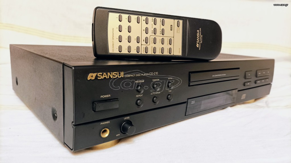 Sansui CD-210 CD Player με τηλεχειριστήριο