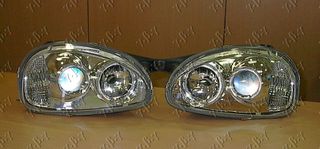 Φανάρι Εμπρός (Σετ) ΔιπλόΣ ΚΑΘΡ.Χρώμιο / OPEL CORSA B 97-00 - 1 Τεμ