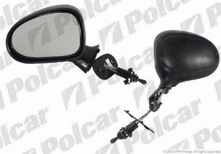 Carro ΚαθρέφτηΣ Μηχανικός (FLAT GLASS) κατάλληλο για DAEWOO MATIZ 2000-2005 (M100/M150) / 96323344 - Αριστερό - 1 Τεμ