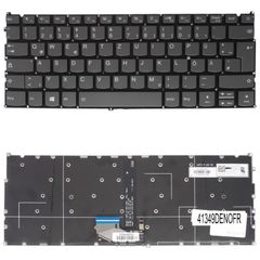 Deutsche Tastatur für Laptop - German Laptop Keyboard για Lenovo IdeaPad 720S-13IKB 81A8 720S-13IKBR 81BV 720S-13ARR 81BR 5CB0P18900 5CB0P18997 SN20N04485 LCM16P2 PK131491A20 DE Nο Frame Backlight Gra