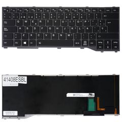 Teclado Español para Portátil - Spanish Laptop Keyboard για Fujitsu LifeBook T937 T938 T939 CP724511-01 NC05006-B310 CP724508-01 CP724506-01 CP724521-001 CP793974-03 ES Backlight Black Gray Frame ( Κω