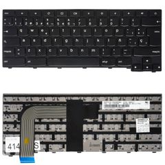 Teclado Español para Portátil - Spanish Laptop Keyboard για Lenovo ThinkPad 13 Chromebook 20GL 20GM 01AV234 01AV244 01AX692 SN20K80952 AEPS8P01110 SN20K80942 01AV264 ES No Frame Black ( Κωδ.41410ES )