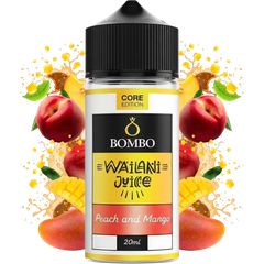 Bombo Wailani Juice Peach and Mango Core Edition 20ml/120ml Flavorshot
