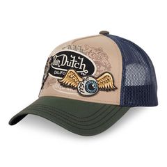 Von Dutch Καπέλο Patches 07 cap olive/navy