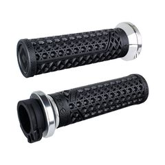 ODI Χειρολαβές / Grips μοτοσυκλέτας για Harley Davidson |V-twin lock-on grips vans signature, cable. silver