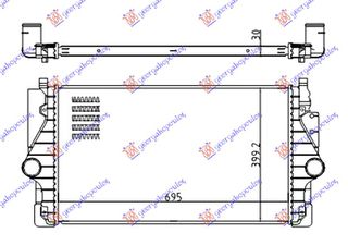 ΨΥΓΕΙΟ INTERCOOLER 2.5 TDi ΠΕΤΡΕΛΑΙΟ (695x400x30)