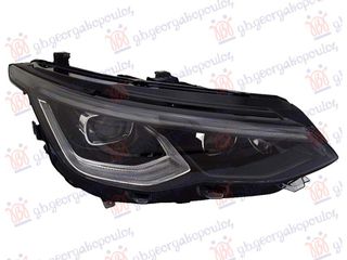 ΦΑΝΟΣ ΕΜΠΡΟΣ FULL LED MATRIX ΜΑΥΡΟ (E) (TYC)