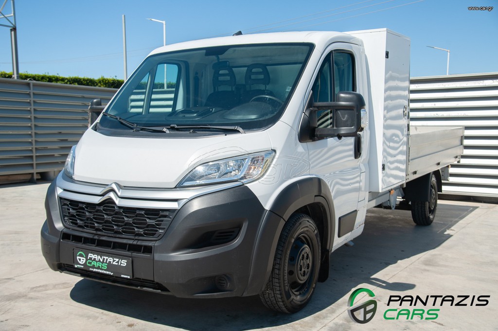 Citroen Jumper 2022 2.2Blue-HDi 140HP 3ΘΕΣΙΟ 6ΤΑΧΥΤΟ EU6