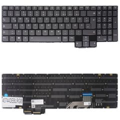 Deutsche Tastatur für Laptop - German Laptop Keyboard για Lenovo Legion S7-15ARH5 82HM S7-15ACH6 82K8 S7-15IMH5 82BC 7-15IMH05 81YT 7-15IMHg05 81YU PK1329K1B20 5CB1C93731 5CB1C93699 DE No Frame RGB Ba
