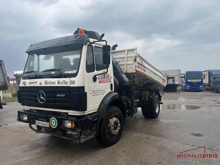 Ανατροπή + Γερανός Mercedes-Benz 1997 1820 AK 4x4-thumb-1
