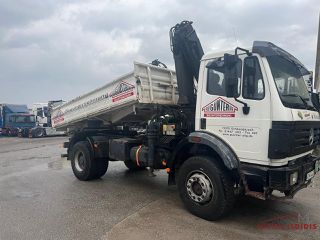 Ανατροπή + Γερανός Mercedes-Benz 1997 1820 AK 4x4-thumb-2