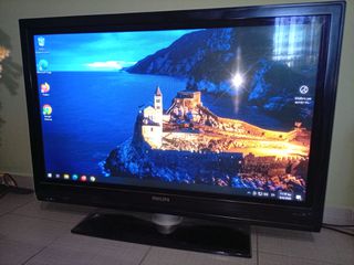 ΤΗΛΕΟΡΑΣΗ PLASMA 42'' PHILIPS. ΧΩΡΙς ΑΠΟΚΩΔΙΚΟΠΟΙΗΤΗ ΚΑΙ ΤΗΛΕΚΝΤΡΟΛ.