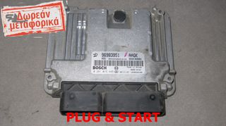 ΕΓΚΕΦΑΛΟΣ ΚΙΝΗΤΗΡΑ  CHEVROLET CRUZE 0281015445 96983951 AAGK 96950821 ΞΕΚΛΕΙΔΩΤΟΣ
