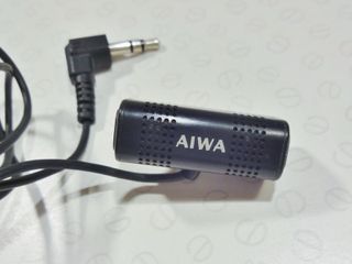 AIWA Stereo Microphone with Lapel Clip-thumb-1