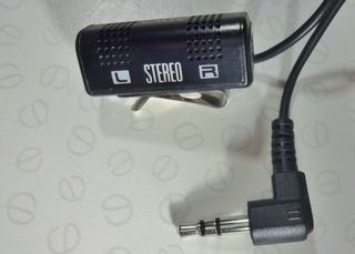 AIWA Stereo Microphone with Lapel Clip-thumb-2