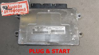 ΕΓΚΕΦΑΛΟΣ ΚΙΝΗΤΗΡΑ CITROEN PEUGEOT 207 C2 J34P AAE 9667112180 9655883280 21586716-0 0069734147  ΞΕΚΛΕΙΔΩΤΟΣ
