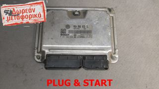 ΕΓΚΕΦΑΛΟΣ ΚΙΝΗΤΗΡΑ  VW POLO 1,8 20VT BJX 0281208950 06A906032TL ME7.5  ΞΕΚΛΕΙΔΩΤΟΣ