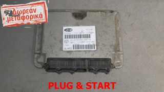 ΕΓΚΕΦΑΛΟΣ ΚΙΝΗΤΗΡΑ  Fiat Doblo 1.6 51819344 IAW 4AF.G3 HW407 40VA-DAB  - ΞΕΚΛΕΙΔΩΤΟΣ