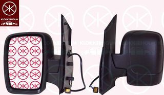 Carro ΚαθρέφτηΣ ΗΛΕΚΤΡΙΚΟΣ ΘερμαινόμενοΣ (CONVEX GLASS) κατάλληλο για CITROEN JUMPY 2007-2016 (VF7) / 9467193088 - Αριστερό - 1 Τεμ