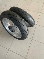 KTM 640 LC4 adventure 1998/2007 Ζευγάρι ζάντολαστιχα αλουμινίου Super Motart με Στεφάνια τις BEHR Made in Germany  σε άριστη κατάσταση