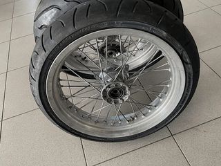 KTM 640 LC4 adventure 1998/2007 Ζευγάρι ζάντολαστιχα αλουμινίου Super Motart με Στεφάνια τις BEHR Made in Germany  σε άριστη κατάσταση-thumb-5