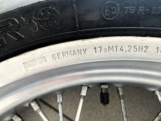 KTM 640 LC4 adventure 1998/2007 Ζευγάρι ζάντολαστιχα αλουμινίου Super Motart με Στεφάνια τις BEHR Made in Germany  σε άριστη κατάσταση-thumb-8