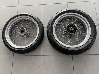 KTM 640 LC4 adventure 1998/2007 Ζευγάρι ζάντολαστιχα αλουμινίου Super Motart με Στεφάνια τις BEHR Made in Germany  σε άριστη κατάσταση-thumb-9
