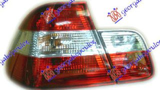 Carro Φανάρι Πίσω Σετ Τύπου 2001- (Κόκκινο-Χρώμιο) κατάλληλο για BMW SERIES 3 Sedan 1999-2002 (E46) - 1 Τεμ