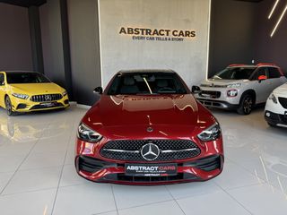 Mercedes-Benz C 220 2021 AMG LINE Hyacinth Red Metallic !!-thumb-1