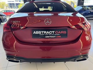 Mercedes-Benz C 220 2021 AMG LINE Hyacinth Red Metallic !!-thumb-7