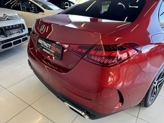 Mercedes-Benz C 220 2021 AMG LINE Hyacinth Red Metallic !!-thumb-8