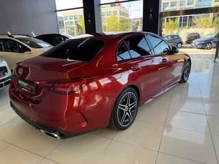Mercedes-Benz C 220 2021 AMG LINE Hyacinth Red Metallic !!-thumb-9
