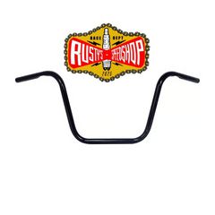 Apehanger handlebar, 12" rise, 1" black(harley)