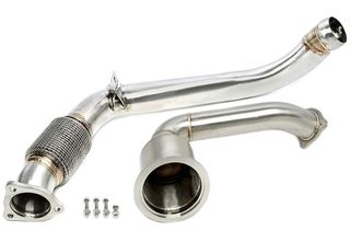 Downpipe Βελτίωσης  +20-30HP ΕΧΤΡΑ Κατάλληλο για: Porsche Panamera S/4S Τύπος 971 Μονό τούρμπο 3.0L Turbo - 330 ίπποι Έτος κατασκευής 2016 - 2020 +20-30HP Βελτίωσης