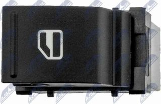 Carro Διακόπτης ΠΑΡΑΘΥΡΟΥ (ΕμπρόςΡΟΣ=Πίσω) (3pin) κατάλληλο για SKODA ROOMSTER 2010-2015 (5J7) / 5J0959855 - Δεξί - 1 Τεμ